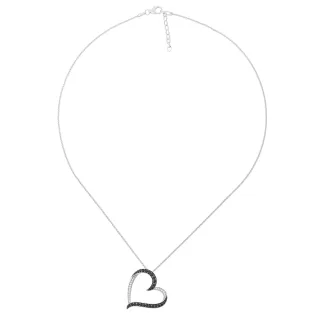Orphelia Damen-Kette aus 925er Sterlingsilber mit Anhänger – Silber ZH-7069