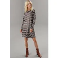 Aniston SELECTED Jerseykleid in leichter A-Linien-Form