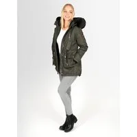 Navahoo Winterjacke Navahoo Mangala Princess Damen Winterjacke B873 mit abnehmbarer Kapuze