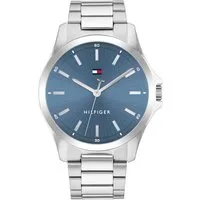 Tommy Hilfiger Quarzuhr BRUCE 1710670, Armbanduhr, Herrenuhr, Edelstahlarmband, analog