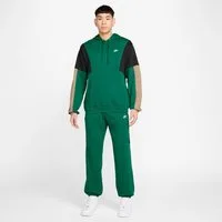 Nike Sportswear Trainingsanzug M NK CLUB FLEECE HDED TRACK GX, mit durchgehendem Reißverschluss, aus Baumwolle und Polyester