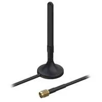 5G Mobile Magnetic SMA, Antenne schwarz, Magnetischer Standfuß