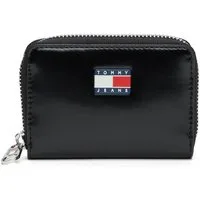 Tommy Jeans Geldbörse TJW MUST SMALL ZA, Damen Geldbeutel, Portemonnaie mit Logoflagge