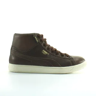 Puma Classic Mid GTX Braune Leder -Herren Schnürungstrainer 357044 01