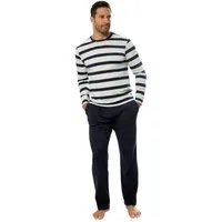 H.I.S Pyjama (2 tlg., 1 Stück) Schlafanzug in schöner Streifenoptik