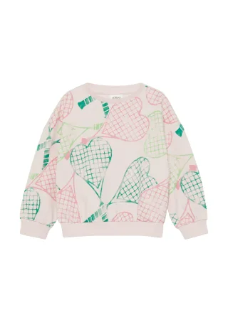 s.Oliver - Sweatshirt pink/mehrfarbig - Gr. - 134