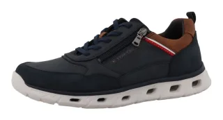 TOM TAILOR Sneaker "Valter" Freizeitschuh, Halbschuh, Schnürschuh mit Kontrastbesätzen