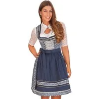 MarJo Dirndl Mini Dirndl 2tlg. - BIRGIT - blau