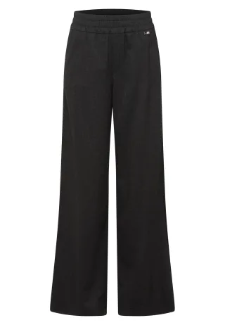 Marc Aurel - Hose mit Joggerbund charcoal varied - Gr. - 44