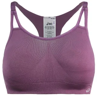 ASICS -Kurve nahtlose Frauen Lila Sports BH