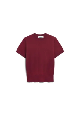 Armedangels - FINE S SL KNIT SWEATER velvet red - Gr. - S
