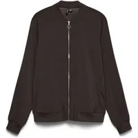 Vero Moda Sweatjacke VMCOCO L/S BOMBER NOOS 297957001 Chocolate