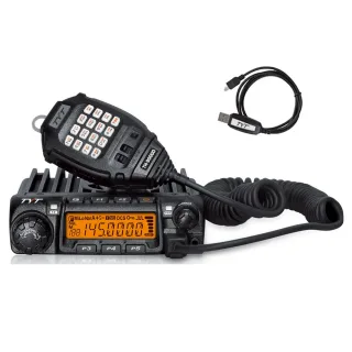 TYT TH-9000D Plus Car Mobile Radio Transceiver 60W 136-174MHz 400-470MHz 200 Channels Compact Design Long Range Communic