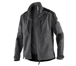 KÜBLER ACTIVIQ Jacke anthrazit/schwarz XXL - 1250 5365-9799-XXL