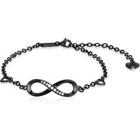 SERASAR Silberarmband Damenarmband aus Sterlingsilber "Infinity" (Klassisch, elegant, casual, 1-tlg), Infinity Sign Armband für Damen 925 Sterling Silber