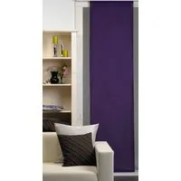 Haus und Deko Schiebegardine Schiebegardine lichtdurchlässig 60x245 cm Flächenvorhang Vorhang Gardi (1 St), Paneelwagen, halbtransparent, Polyester