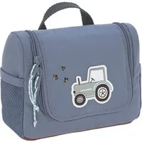 LÄSSIG Kulturbeutel Adventure, Tractor, Mini Washbag, zum Aufhängen, PETA-approved vegan