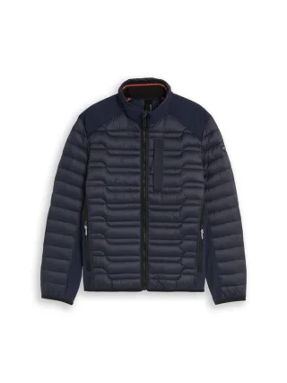 Tom Tailor - Gesteppte Hybridjacke blau - Gr. - L