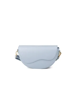 Giulia Monti Schultertasche Himmelblau