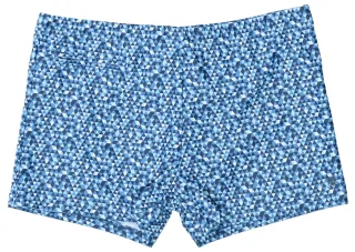 BASEFIELD - He.-Badepants blue print - Gr. - 9