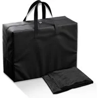 shogazi ® Aufbewahrungstasche riesengroße Transporttasche, reißfest, belastbar bis 80kg, waschbar, XL: 91x68x37 (225L), XXL: 121x68x37 (300L), XXXL: 151x68x37 (377L)