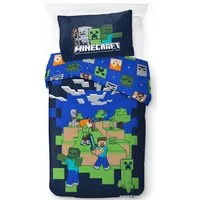 BrandMac Bettwäsche Minecraft "I got your back" Bettwäsche-Set, Gaming 135x200 & 80x80, Baumwolle, 100% Baumwolle
