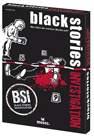 Moses 90041 - black stories investigation - BSI | Das rabenschwarze Deduktionsspiel