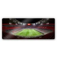 FC Bayern München Glasbild Fußball Glasbild Modern FCB Stadion Allianz Arena bei Nacht, Sportverein Deko Bilder