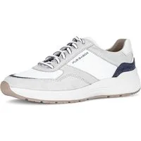 Pius Gabor Sneaker, Freizeitschuh, Halbschuh, Schnürschuh mit Kontrastbesätzen, G-Weite