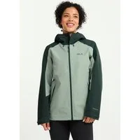 Jack Wolfskin Funktionsjacke WILDBOUND 2L JKT W wasserdicht, windabweisend, atmungsaktiv, mit Reißverschluss, Langarm