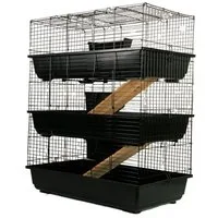 MYPETS Kleintierkäfig Nagerkäfig TOWER CAGE Nagervoliere Käfig Stall Kleintierkäfig Hase