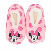 Disney Minnie Mouse Minnie Maus Kinder-Hausschuhe Bequeme Pantoffeln für Zuhause Hausschuh