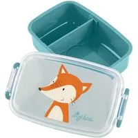 Sigikid Lunchbox Brotzeit Snackdose Fuchs für Kinder Unisex, Box 100% PP, Deckel 100% PS, Griffe 100% ABS, (1-tlg)