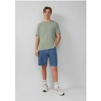 QS Jeansshorts Jeans-Bermuda Denim-Shorts / Loose Fit / Mid Rise / Wide Leg