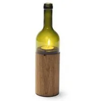 side by side Teelichthalter Weinlicht grün 40058G