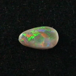 1,90 ct Semi Black Opal Multicolor Lightning Ridge Vollopal