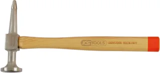 KS Tools Aluminium-Karosserie-Spitzhammer gewölbter Kopf, rund-spitz - 700.1489