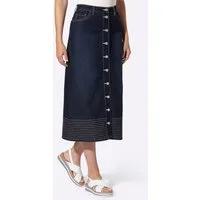 heine A-Linien-Rock Jeansrock .