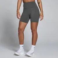 MP Damen Tempo High Waisted Shorts - Dunkelgrau - M