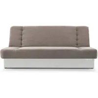 MOEBLO Schlafsofa Cyprus, Sofa Kippsofa Klappsofa Clic-Clack Couch für Wohnzimmer Federkern Sofagarnitur Polstersofa - 192x85x92 cm -, mit Bettkasten und Schlaffunktion