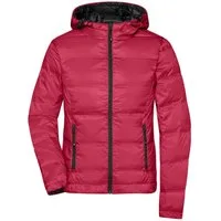 James & Nicholson Daunenjacke Leichte und taillierte Damen Daunenjacke in Glanzoptik JN1151 Softes, leichtes, wind- und wasserabweisendes Material