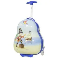 Hartschalen-Trolley Kinderkoffer Pirat, Elfe, Dinos oder Pferde
