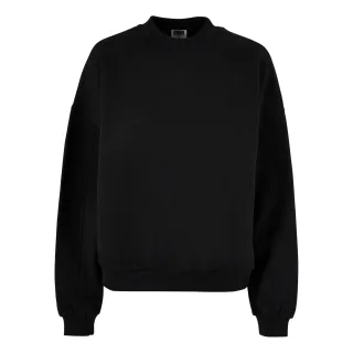Urban Classics - Pullover Rundhalsausschnitt für Damen (Schwarz)