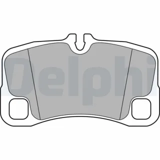 Delphi Bremsbel?ge hinten Porsche 911 997