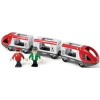BRIO® Spielzeug-Eisenbahn BRIO® WORLD, Roter Reisezug