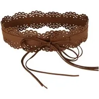 Bwecuy Hüftgürtel Damen Boho gürtel, Taillengürtel, Bindgürtel, Breiter Taillengürtel