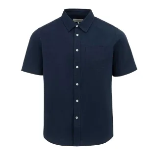 Firetrap - Hemd für Herren, Oxford Baumwolle, Leger (Marine)