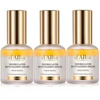 d'Alba Gesichtsserum White Truffle Double Layer Revitalizing Serum Vegan, 3-tlg., Gesichtsserum, Trüffel, Hautpflege
