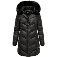 REPUBLIX Winterjacke ANAYA Damen Gefütterte Dicke Glanz Winter Jacke Mantel Parka mit Kapuze