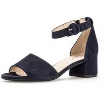 Gabor Tunis Sandalette Blockabsatz, Festtagsschuh, Abendschuh mit Zierschnalle, G-Weite